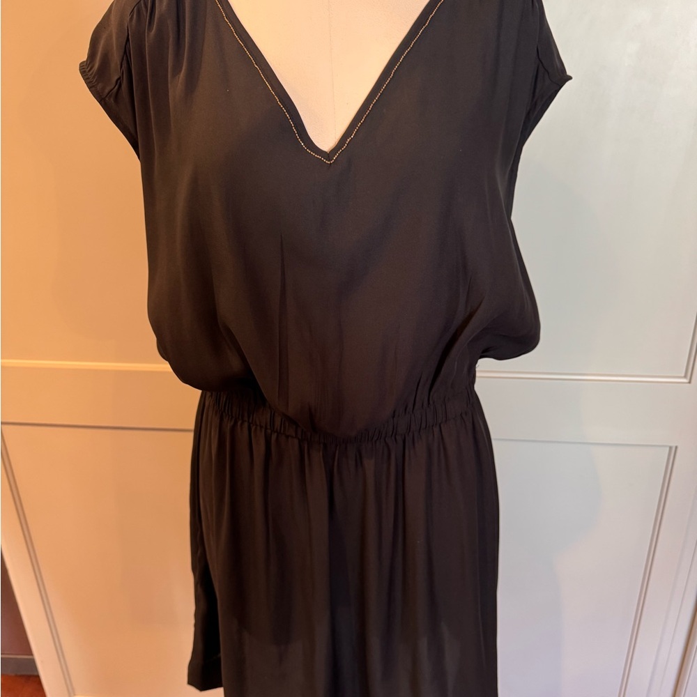 Chic Black V-Neck Dress from H&M